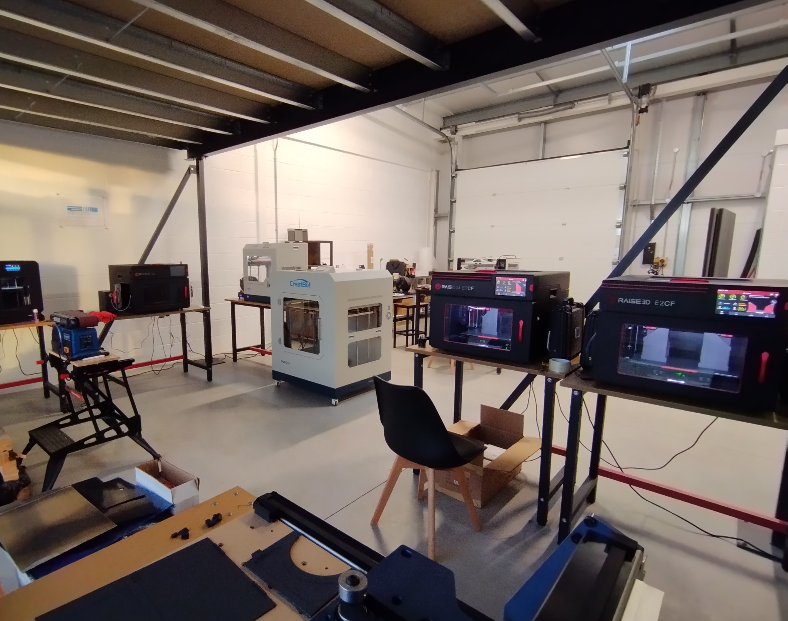 Advanced 3D printing facility